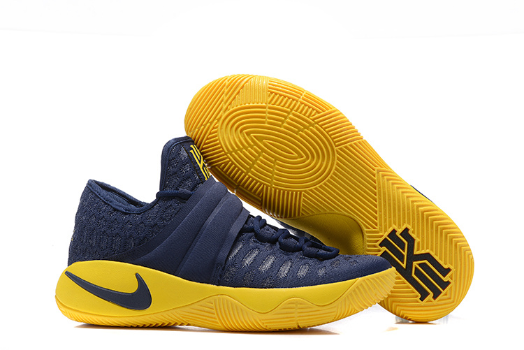Nike Kyrie 2.5 Black Yellow Basketball Shoes - Click Image to Close